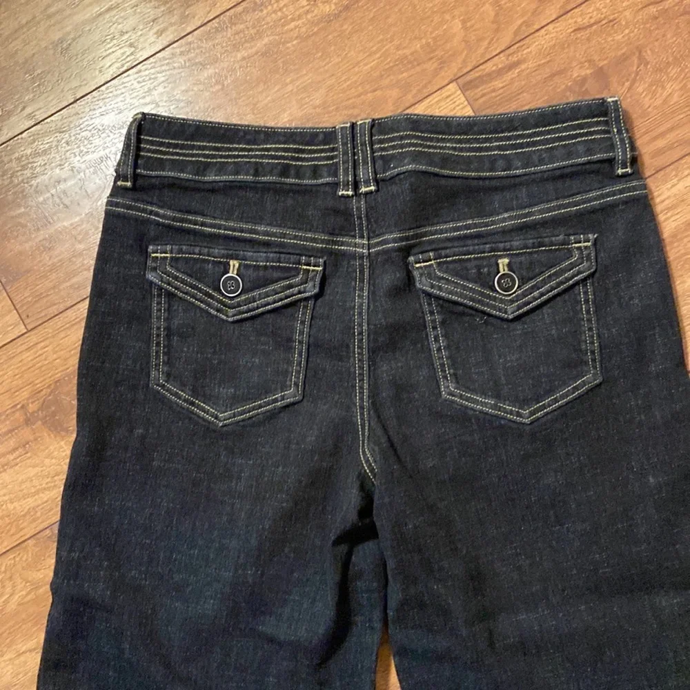 WHBM Blanc Black Crop Leg Jean - Picture 10 of 12